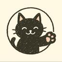 猫の手もかりたい ロゴ